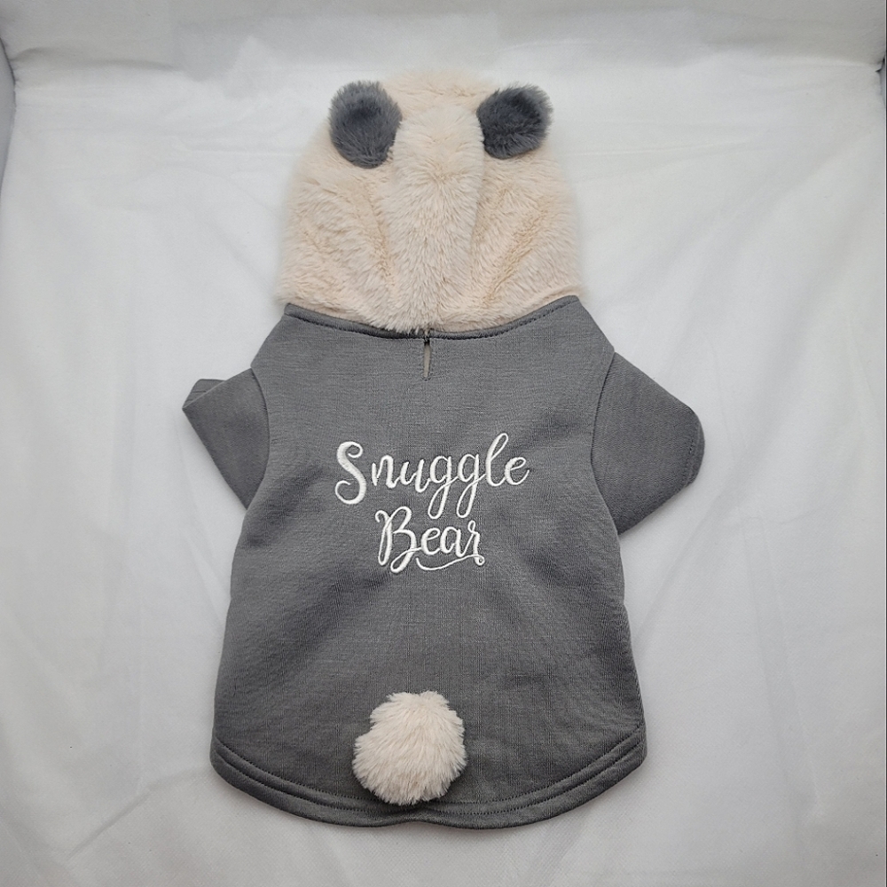 Bond & Co. "Snuggle Bear" Fleece Faux Fur Hoodie